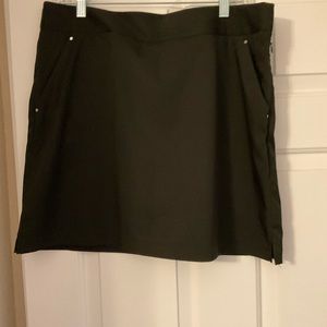 Greg Norman Black Skort